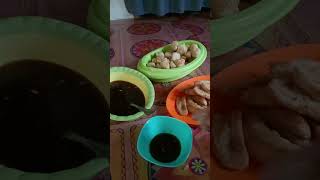 Sarapan Pempek Gandum adayinmylife sarapan [upl. by Yanal]