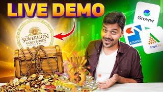 🤑 Dont invest in SGB Gold Bonds Before watching this video 🤯 Important Tips amp Live Demo 🔴 [upl. by Enihpesoj]