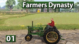 Farmers Dynasty ► Lebenssimulation trifft Landwirtschaft early alpha ► 01 Lets Play deutsch [upl. by Fineberg]