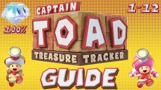 Captain Toad 112 Briny Bowl Swimming Hole 100 Guide [upl. by Sandler360]