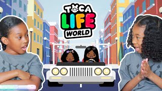 Storytime  Sekora amp Sefari Look Into The Future in Toca Life World [upl. by Enialahs]