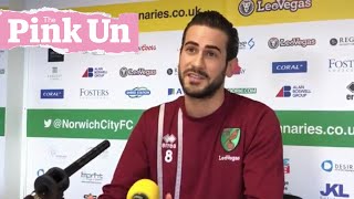 Mario Vrancic on his Norwich City season so far ahead of Leeds United trip [upl. by Rodolfo805]