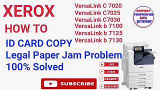 How To Resolve Paper Jam Problem Xerox C702070257030  XEROX Machine Paper JAM Problem  SOLVE [upl. by Leinnad]