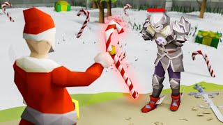 Using NEW PKing Items From OSRS Christmas Event [upl. by Matheny148]