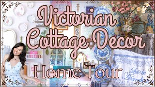 VICTORIAN COTTAGE DECOR FULL HOME TOUR  Shabby Chic Cottage Style Decorating Ideas 2024 [upl. by Boleslaw84]