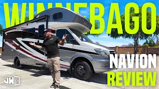 Is the Winnebago Navion on the Mercedes Sprinter Chassis Worth the    Full Class B RV Review [upl. by Nnyltiak383]