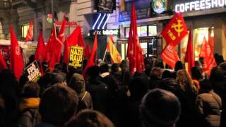 Demo gegen Wiener Akademikerball 2016 [upl. by Lakim]