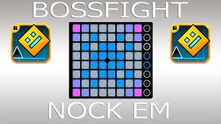 Bossfight  Nock Em Geometry Dash Subzero  Unipad Cover [upl. by Ichabod]