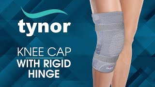 Tynor Knee Cap with Rigid Hinge for effective compression amp hingebased side support of the knee [upl. by Kinsman]