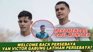 RESMI YAN VICTOR IS BACK PERSEBAYA Pemain Asing Ke 7 Persebaya Tiba😲 LANGSUNG LATIHAN persebaya [upl. by Neslund997]