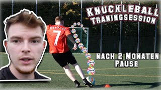 Knuckleballsession nach 2 Monaten Pause [upl. by Pinzler]