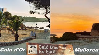 Caló Des Pou 🏖️ Es Forti 🌈 Cala dOr  Mallorca [upl. by Gaige]