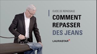 Comment repasser des jeans   Guide de repassage Laurastar [upl. by Vladamar]