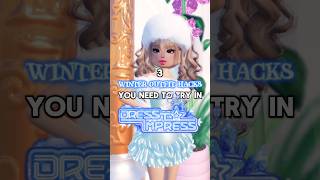 ❄️3 NONVIP Outfit hacks in DTI❄️ roblox dresstoimpress dti fashion hack gaming shorts fyp [upl. by Daffi920]