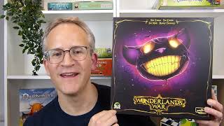 Wonderlands War  Board Game Rules  how to play [upl. by Nwahsel]