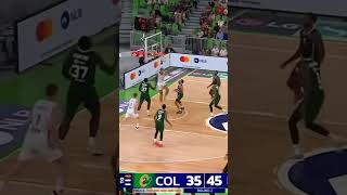 Klemen is tough 🔥🔥🔥 ABA basketball dubaibc dubai dubaibasketball nba dunk [upl. by Ased]