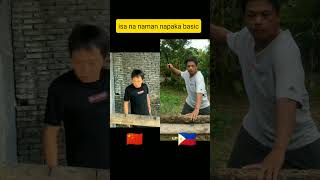 China vs phl basic lang talaga sa pinoy 🇵🇭💯🔥🤪😋shortsviral shorts shortvideo [upl. by Aztilem]