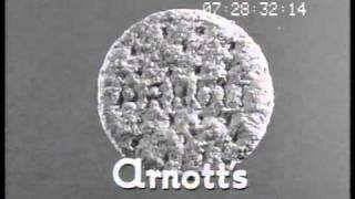 Arnotts Biscuits 1962 TV commercial [upl. by Gomer]