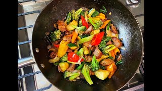 Easy BBQ Pork Stir Fry Recipe  Quick and Delicious  CaribbeanPotcom [upl. by Natty905]