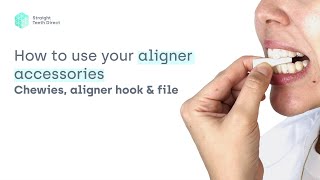 Aligner removal tool chewies and file  How to use them [upl. by Osmen402]