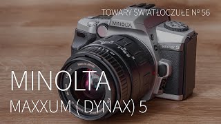 Minolta Maxxum 5 Dynax 5 amp Quantaray Sigma 2880 TOWARY ŚWIATŁOCZUŁE 56 [upl. by Hairas724]