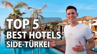 TOP 5  die besten und schönsten Hotels in Side Türkei  Your Next Hotel [upl. by Nyraf908]