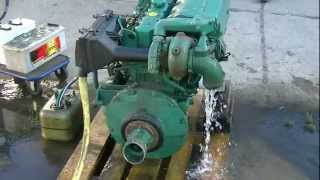 Volvo Penta Turbo Diesel AQ AD 30 A  Bootsmotor [upl. by Grimes]