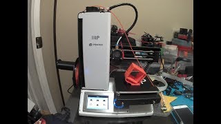 Printing a Monoprice Select 3D mini V2 upgrade Cura Settings [upl. by Neelloj]