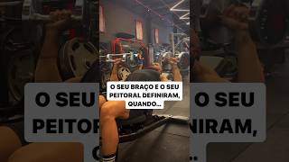 Braços e peitoral definidos emagrecer emagrecimento treino dieta nopainnogain bbb abdominal [upl. by Hugh]