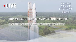 Chinas Launch of Change6 Lunar Probe [upl. by Domini813]