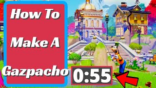 How To Make A Gazpacho In Disney Dreamlight Valley [upl. by Venola523]