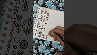 Mehndi Class 2How To Learn Mehndi For BeginnersCircleSpiralLeafDotsDrop Practice StepByStep [upl. by Mohorva]