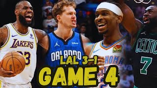 🏀LAL BEAT DEN  ORL VS CAVS  OKC VS PEL  BOS VS HEAT game recap April 29 2024 nba [upl. by Neslund]