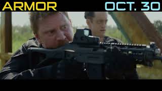 Armor  Trailer Sylvester Stallone Jason Patric Josh Wiggins Dash Mihok  Vista Cinemas 2024 [upl. by Ruckman]