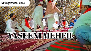 Yaseeni mehfil ll sufiyana qawwali 👈👈🥰🥰🥰🥰 hamid bhai ke haal aa gya [upl. by Kram318]