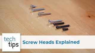 Screw Heads Explained  With Kyle [upl. by Aynnek793]