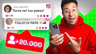 COME CRESCERE SU INSTAGRAM NEL 2024 [upl. by Nesto]