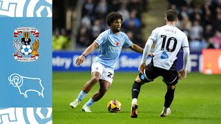 Coventry City v Derby County  Sky Bet Championship 2425 🏆  Match Highlights 🎞️ [upl. by Stranger]