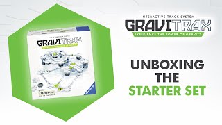 Unboxing the GraviTrax Starter Set by Ravensburger [upl. by Fisk]