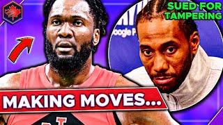 Raptors Make INTERESTING Move  WILD Kawhi Tampering Details Revealed  Raptors News [upl. by Rahman286]