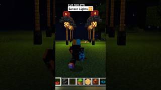 Minecraft Sensor Lights 🛜 minecraft ryvixgamer minecrafthousetour [upl. by Ettennaj]