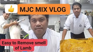 MJC MIX VLOG HOW TO CLEAN AND REMOVE THE SMELLY SMELL OF THE LAMB trending [upl. by Celina920]