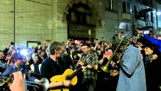 Glen Hansard Passing Through the Streets of Seattle [upl. by Eetnom]