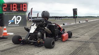 IS THIS THE FASTEST GOKART IN THE WORLD 170HP SUPERKART [upl. by Okechuku622]