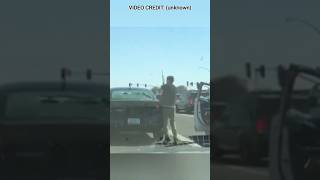 Road Rager Messes With The Wrong Guy [upl. by Ecnaret]