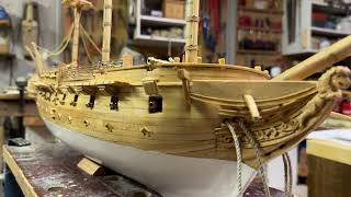 Building Ship Model  The Carolina 165  Almost Finish [upl. by Sibelle157]