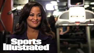 SI Now Hitting the gym with wellness expert Laila Ali  Sports Illustrated [upl. by Osnola]