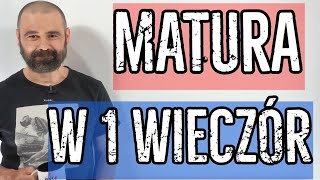 Powtórka do MATURY w 1 wieczór  RYE Seria maturalna 2023 8 [upl. by Melitta]