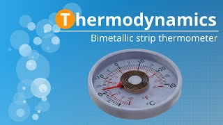 How does a bimetallic strip thermometer work [upl. by Ariait]