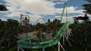 Loch Ness BampM Giga Coaster  POV [upl. by Olivie]